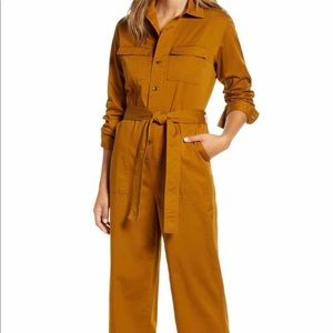 EVERLANE Cotton Long Sleeve Jumpsuit 12